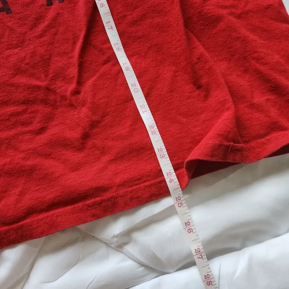 Super Mario Red Long Sleeve Graphic Sweatshirt Size XL